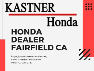 Honda Dealer Fairfield CA
