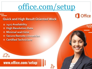 Office Setup Download, Install And Activate – Office.com/Setup