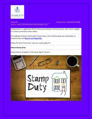 Stamp Duty Calculator: How Much Will You Pay On Property?