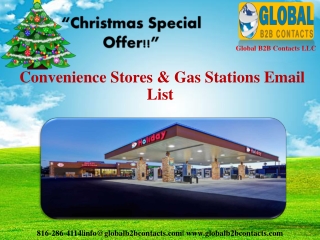 Convenience Stores & Gas Stations Email List