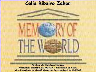 Celia Ribeiro Zaher