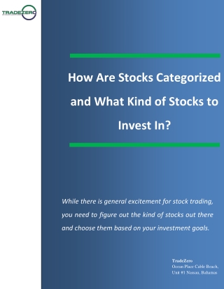 How Are Stocks Categorized and What Kind of Stocks to Invest In?