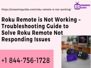 Facing Roku Remote is Not Working Error? Get Best Solution Now!