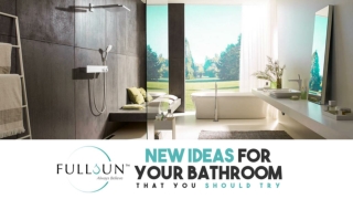 New Ideas For Your Bathroom That You Should Try