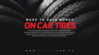 Ways To Save Money On Car Tires