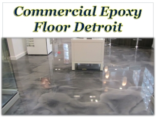 Commercial Epoxy Floor Detroit