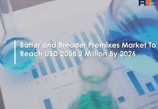 Batter and Breader Premixes Market Outlook Till 2026