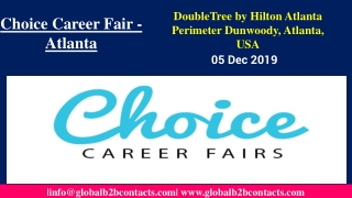 Choice Career Fair - Atlanta