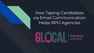 How Taping Candidates via Email Communication Helps RPO Agencies