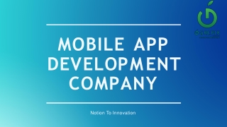 Mobile App Development Company