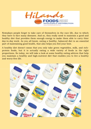 Islander Foods - HiLands Foods