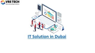 IT Support Companies in Dubai | IT Solution in Dubai