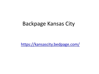 Backpage Kansas City