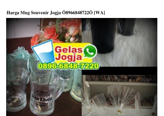 Harga Mug Souvenir Jogja Ô896•6848•722Ô [WhatsApp]