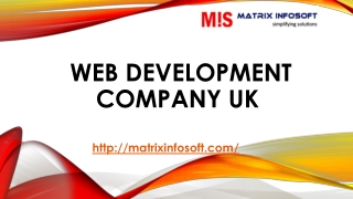 Web Development Company UK