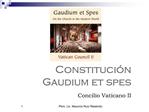 Constituci n Gaudium et spes