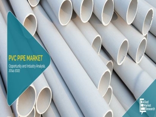 PVC Pipe Market In-depth Insights, Revenue Details, Regional Analysis by 2022