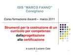 ISIS MARCO FANNO Conegliano