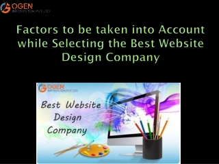 Selecting the Best Website Design Company
