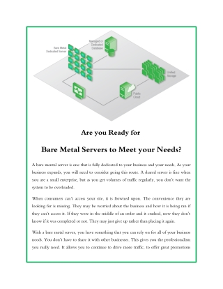 Are you Ready for Bare Metal Servers to Meet your Needs