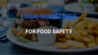 FSSAI Registration Guidelines for Food Safety | Enterslice