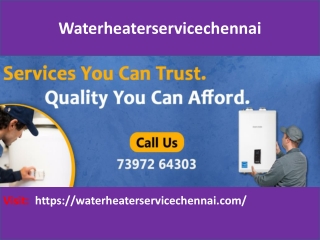 geyser service in chennai