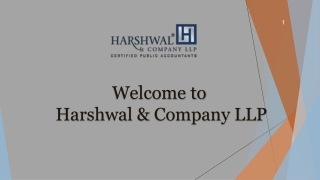 Blockchain Accounting Service Provider in USA – Harshwal & Company LLP