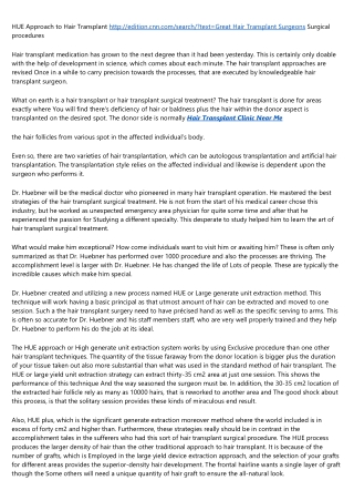 Hair Transplant Reviews from