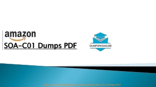 Amazon SOA-C01 Exam Guide -  Pass4sure SOA-C01 Dumps PDF | Dumpspass4sure