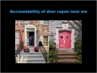 Door Repair Near Me | Harvey's Lock Door Service