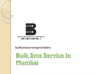 Bulk Sms Service In Mumbai