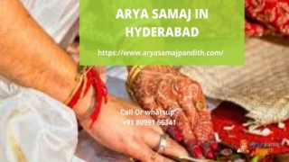 Arya Samaj in Hyderabad