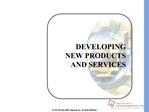 Product Line and Product MixClassifying ProductsType of UserConsumer goodsBusiness goodsDegree of TangibilityServices an