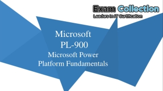 Examcollection PL-900 Exam Questions