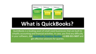 What is QuickBooks? 