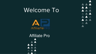 Benefits of A Hosted Affiliate Program Software