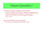 Warum Geometrie