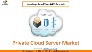 Private Cloud Server Market to reach a market size of $183 billion by 2025