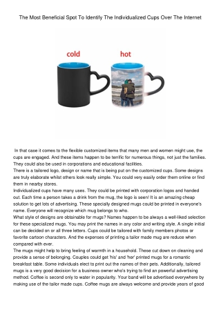 custom heat changing mugs