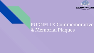 Commemorative & Memorial Plaques