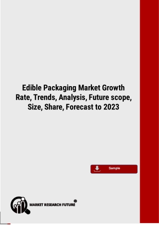 Edible Packaging Industry