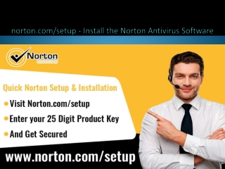 Norton.com/Setup - Steps to install Norton product