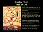 Klimt tree of Life