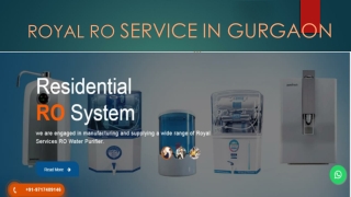 RO Service in Gurgaon