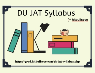 DU JAT Exam Syllabus