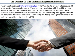 An Overview Of The Trademark Registration Procedure