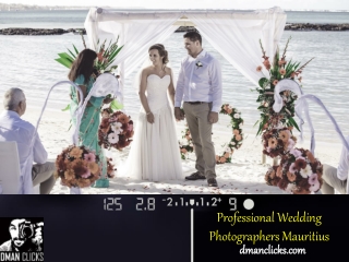 Professional Wedding Photographers Mauritius