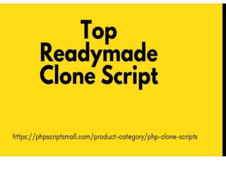 Readymade Clone Script - Clone Scripts