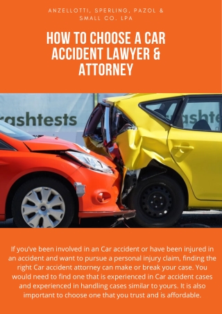 Tips For Choosing The Right Car Accident Lawyers Youngstown