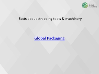 Facts about strapping tools & machinery